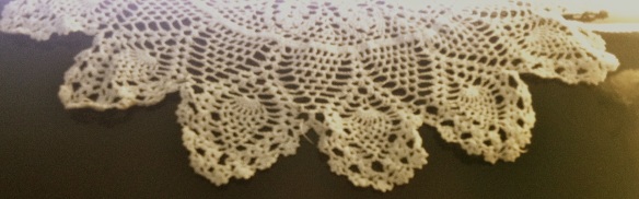 Lace like the type on my grandmother's tablecloth